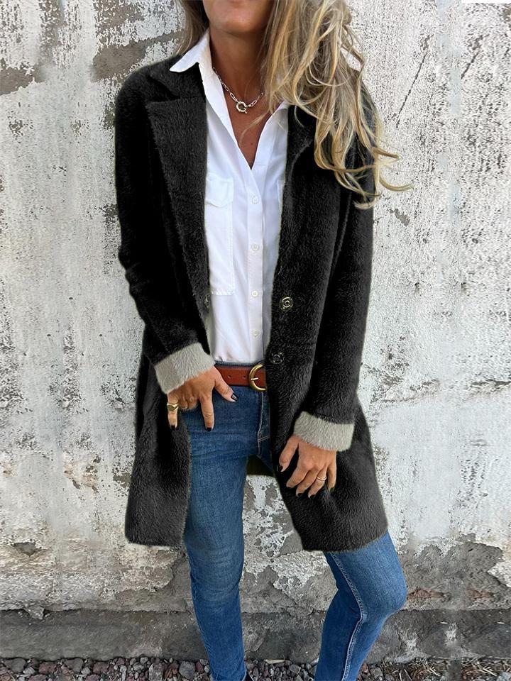 Valeria | Long Faux Fur Coat