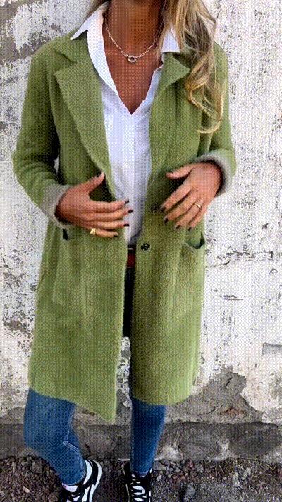 Valeria | Long Faux Fur Coat