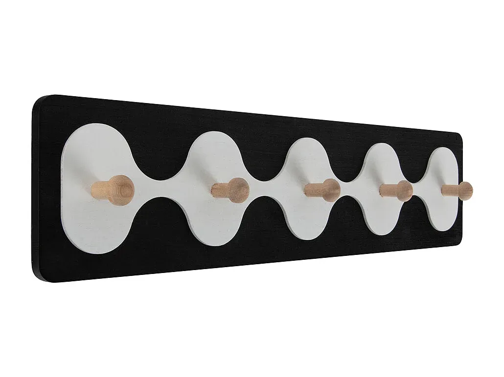 Moderner Garderobenständer in Weiß