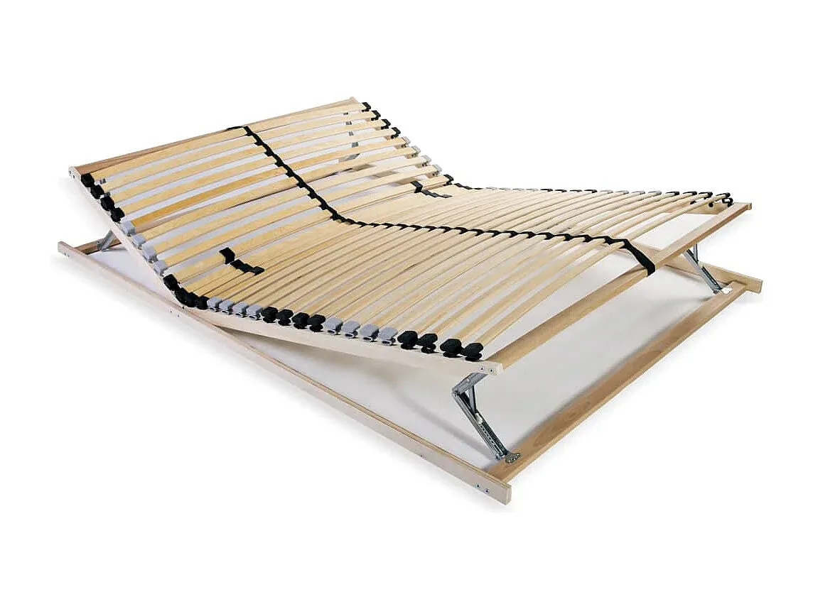 Verstellbarer 7-Zonen-Lattenrost 140 x 200 cm