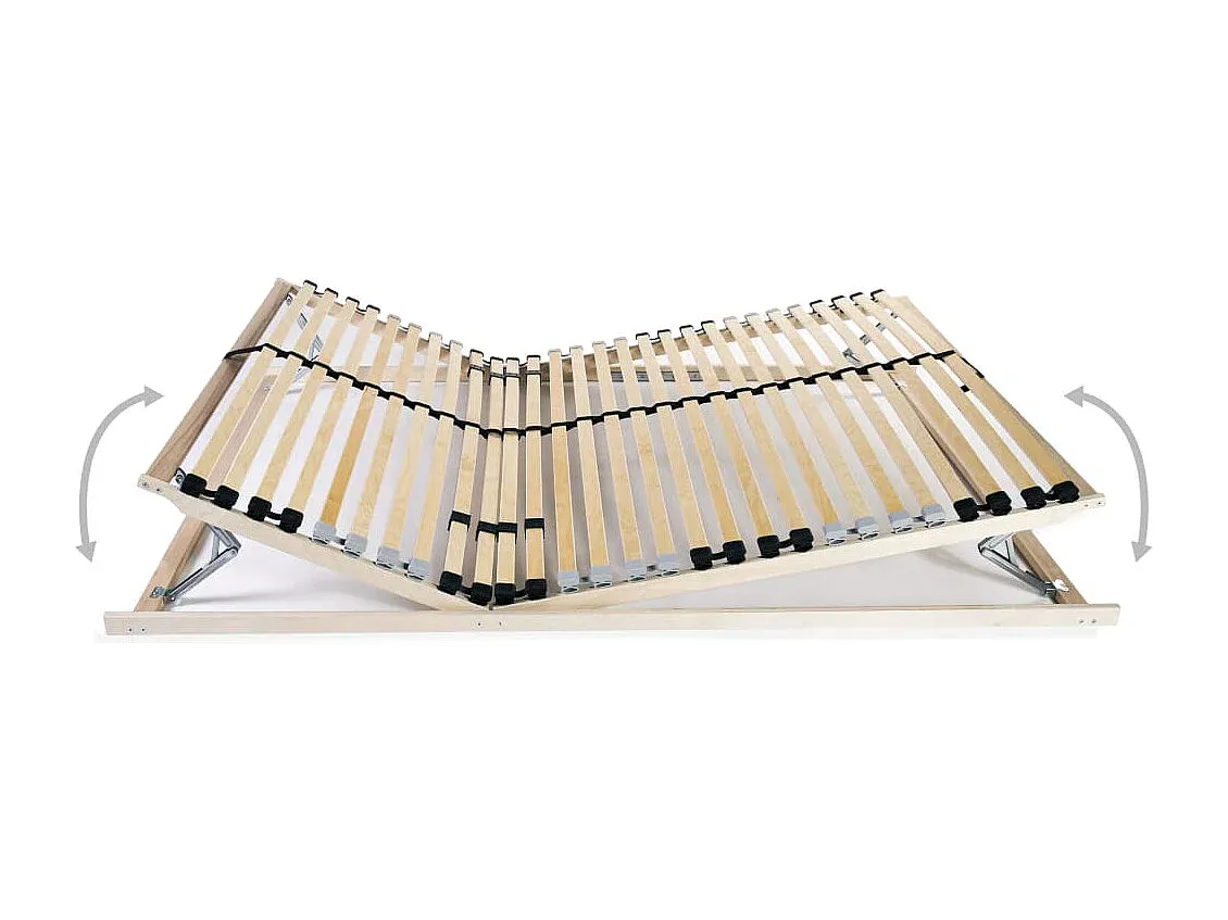 Verstellbarer 7-Zonen-Lattenrost 140 x 200 cm