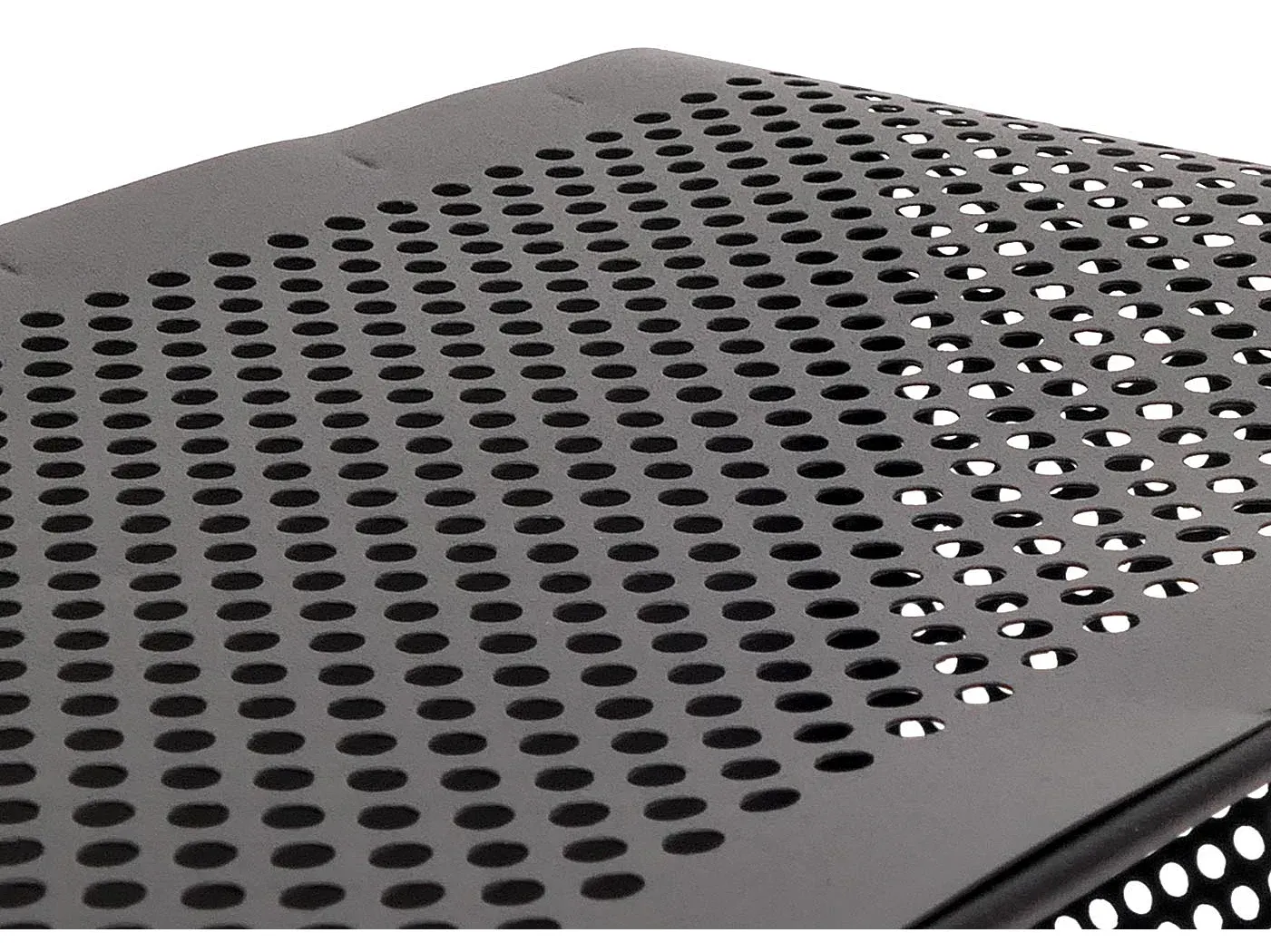 Modernes Lagerregal mit Rollen, Schwarz