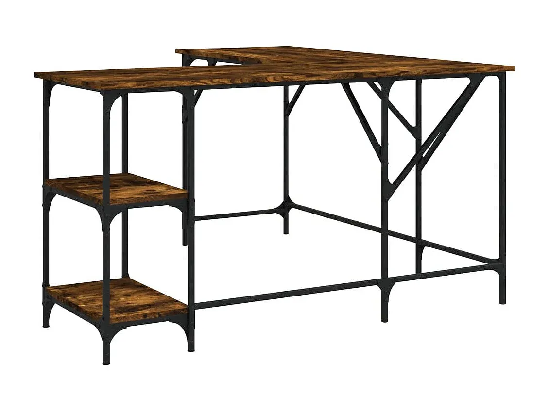 Eckschreibtisch Holzoptik 139x139 cm