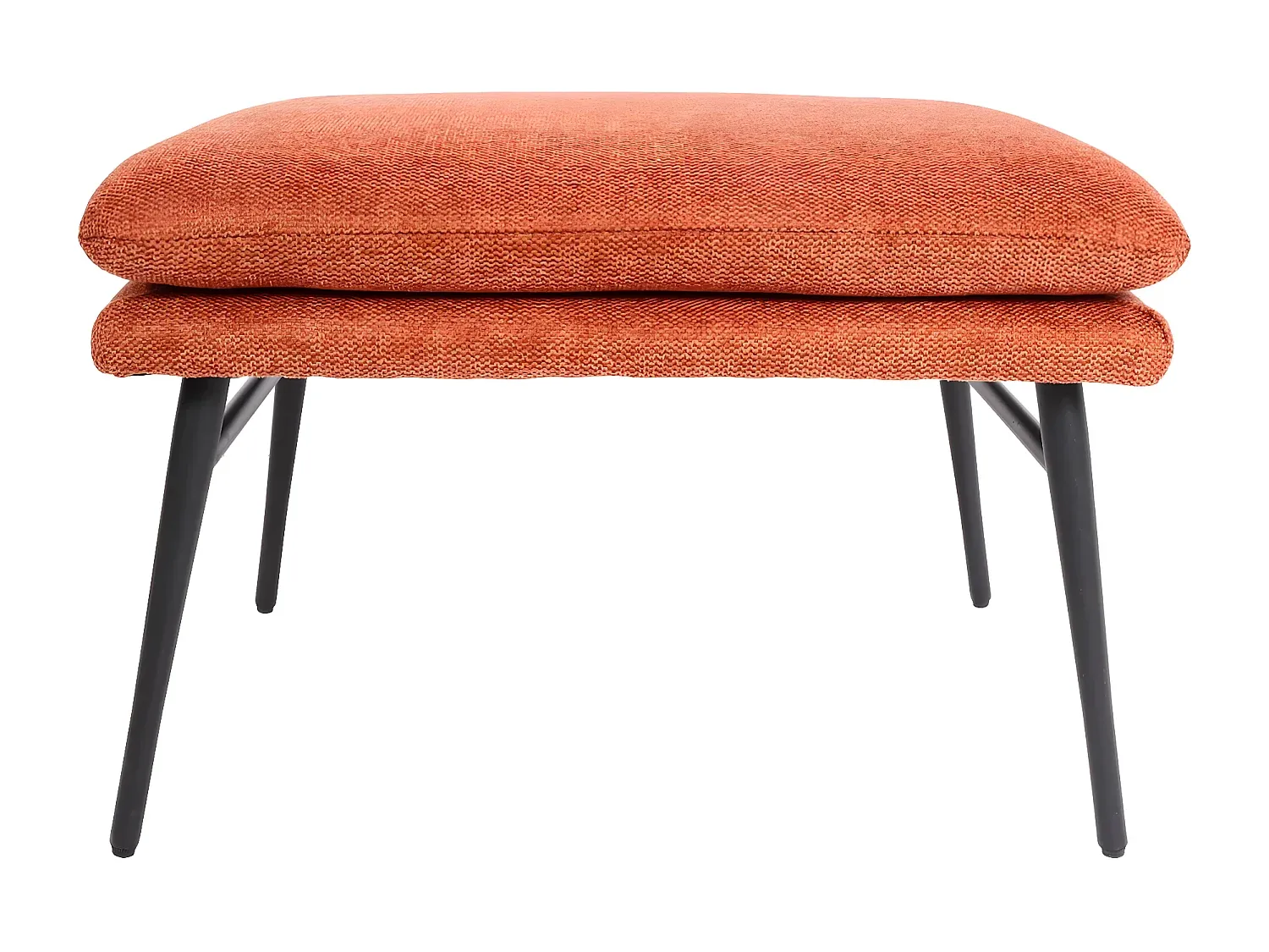 Moderner Terrakotta-Hocker für Wohnzimmer