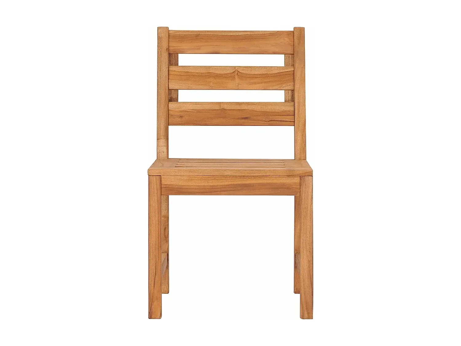 8er Set Gartenstühle aus Teakholz