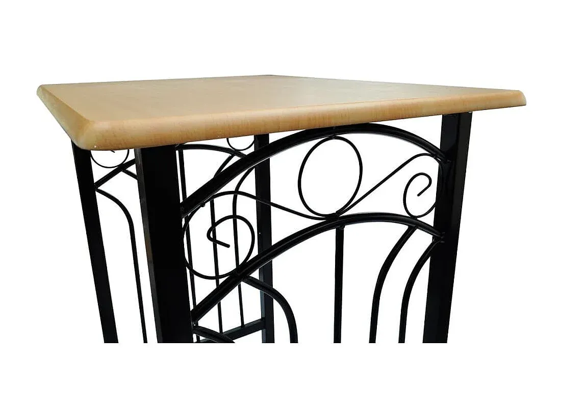 Moderne Frühstücksbar in Holzoptik