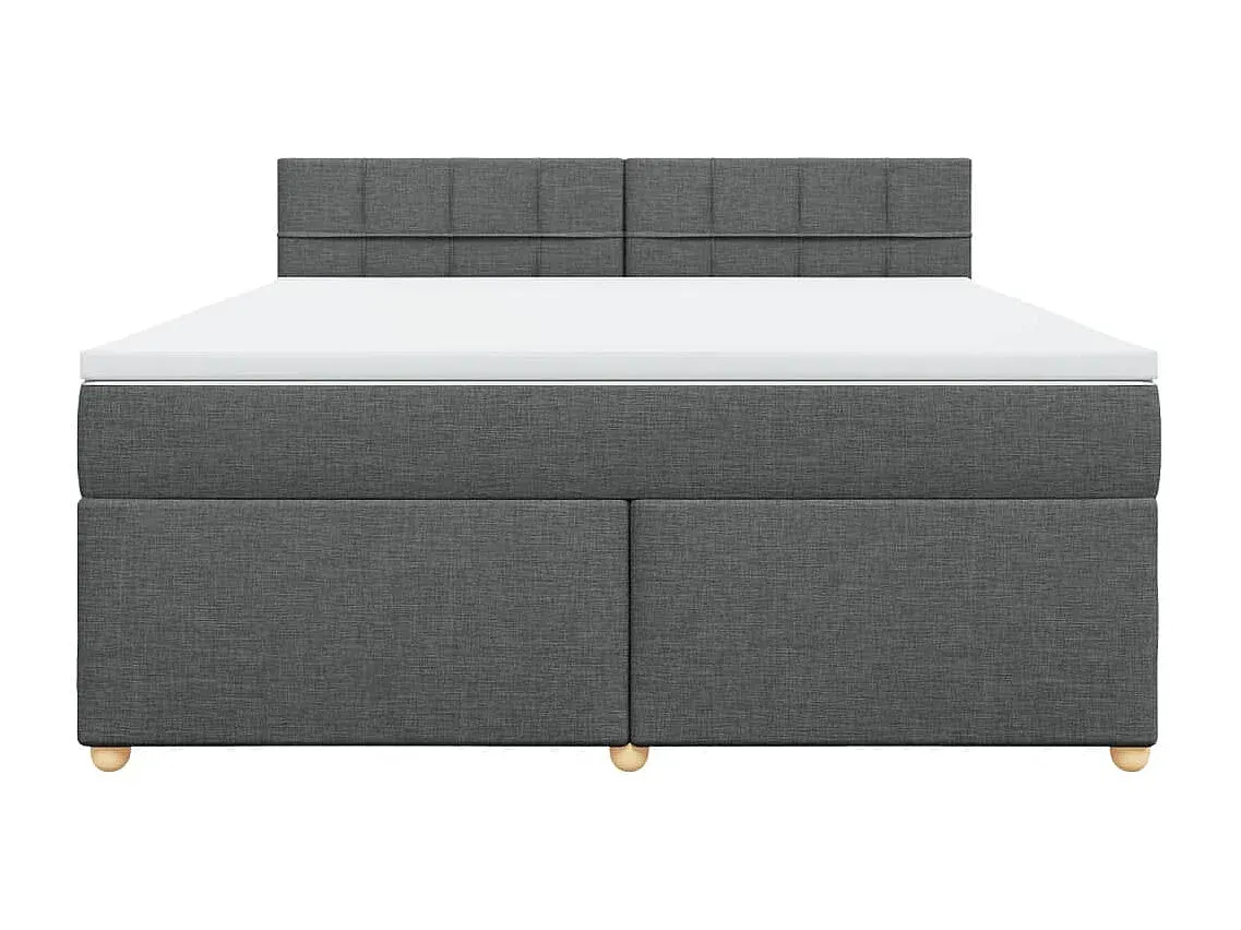 Elegantes Polsterbett mit Matratze 180x200 cm