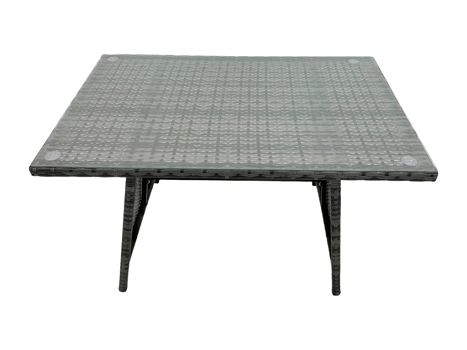 Rattan Sofa Set für 6 Personen mit Tisch für den Außenbereich