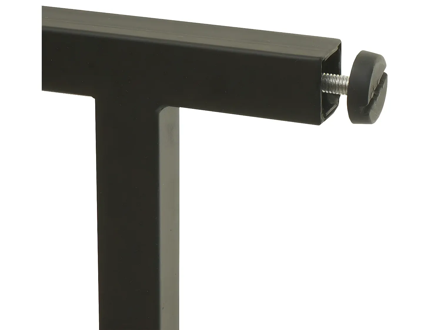 Eckschreibtisch mit integriertem Regal, Grau-Braun