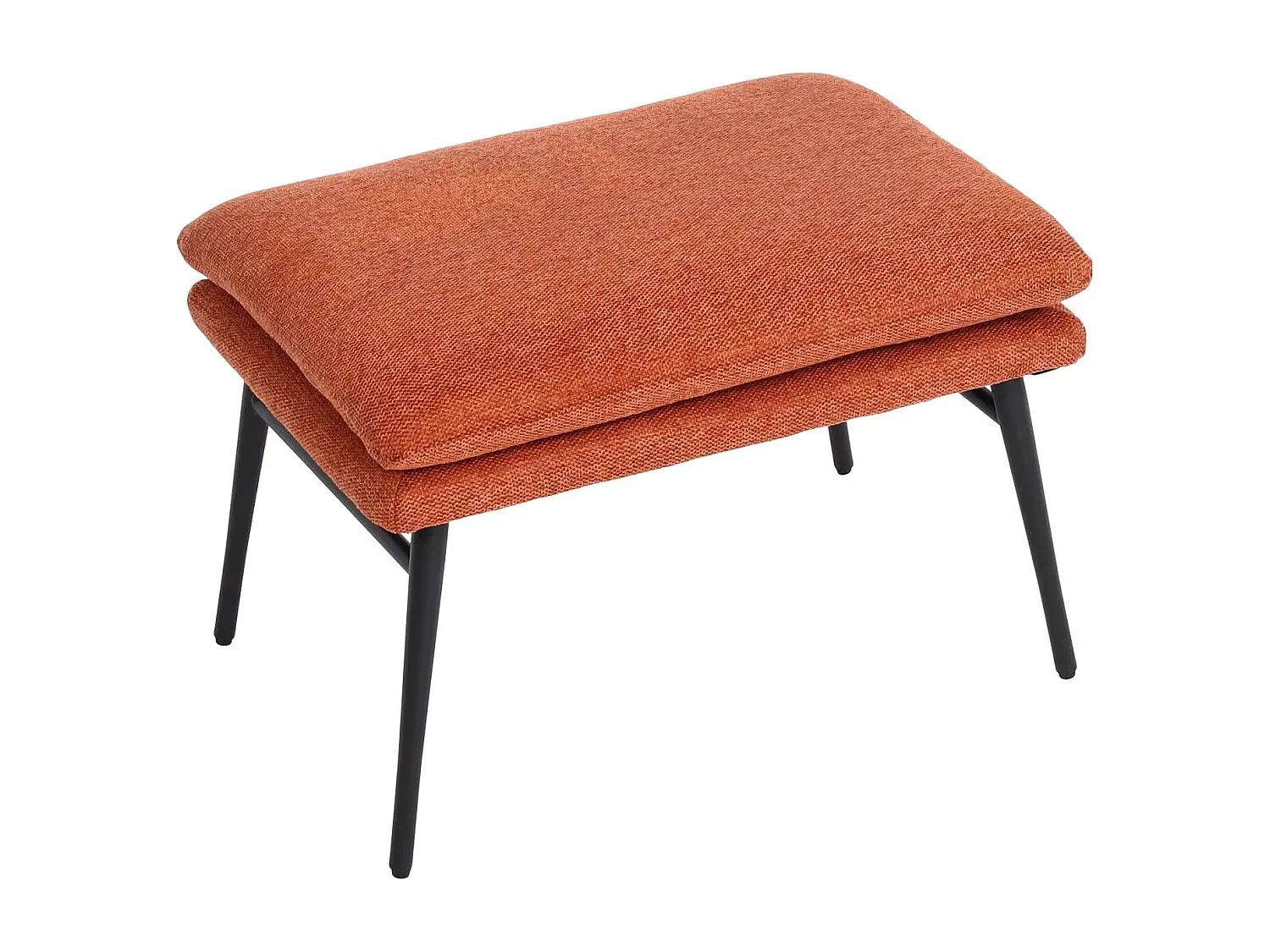 Moderner Terrakotta-Hocker für Wohnzimmer