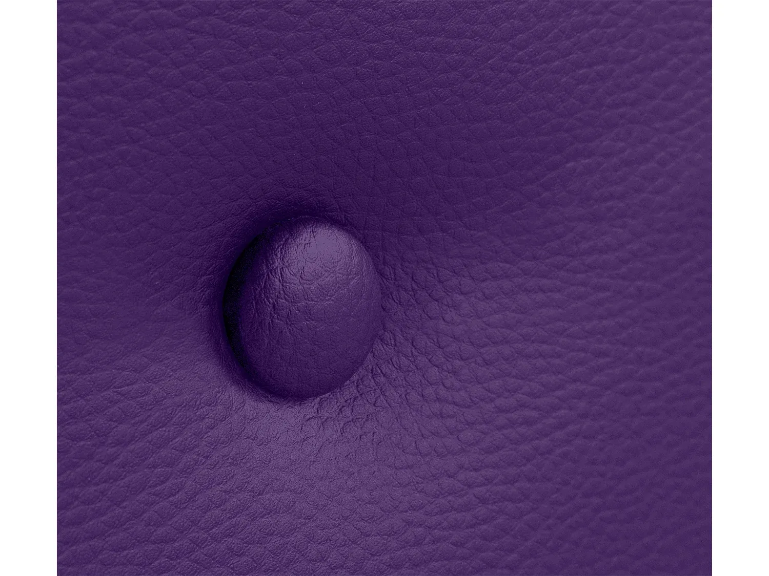 Kunstleder Kopfteil mit Knöpfen 150x50cm - Lila