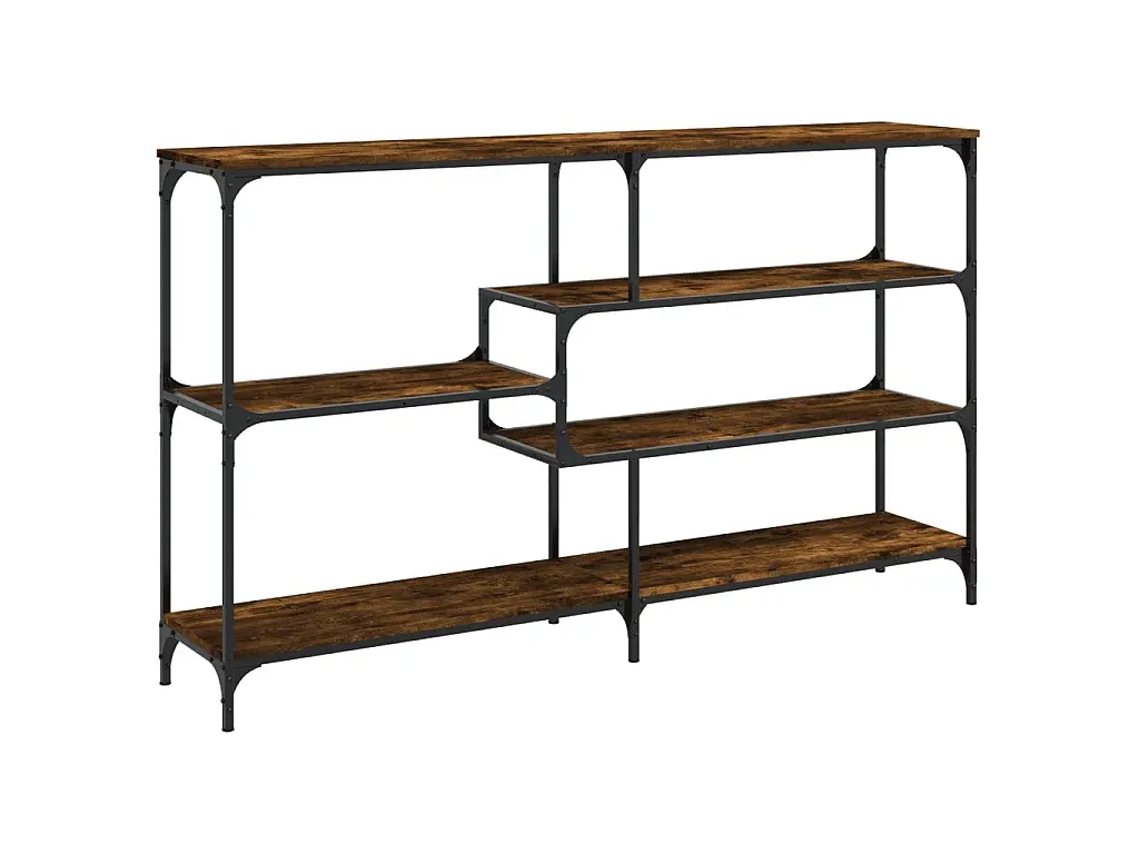 Moderner Konsolentisch aus Holzwerkstoff in Räuchereiche