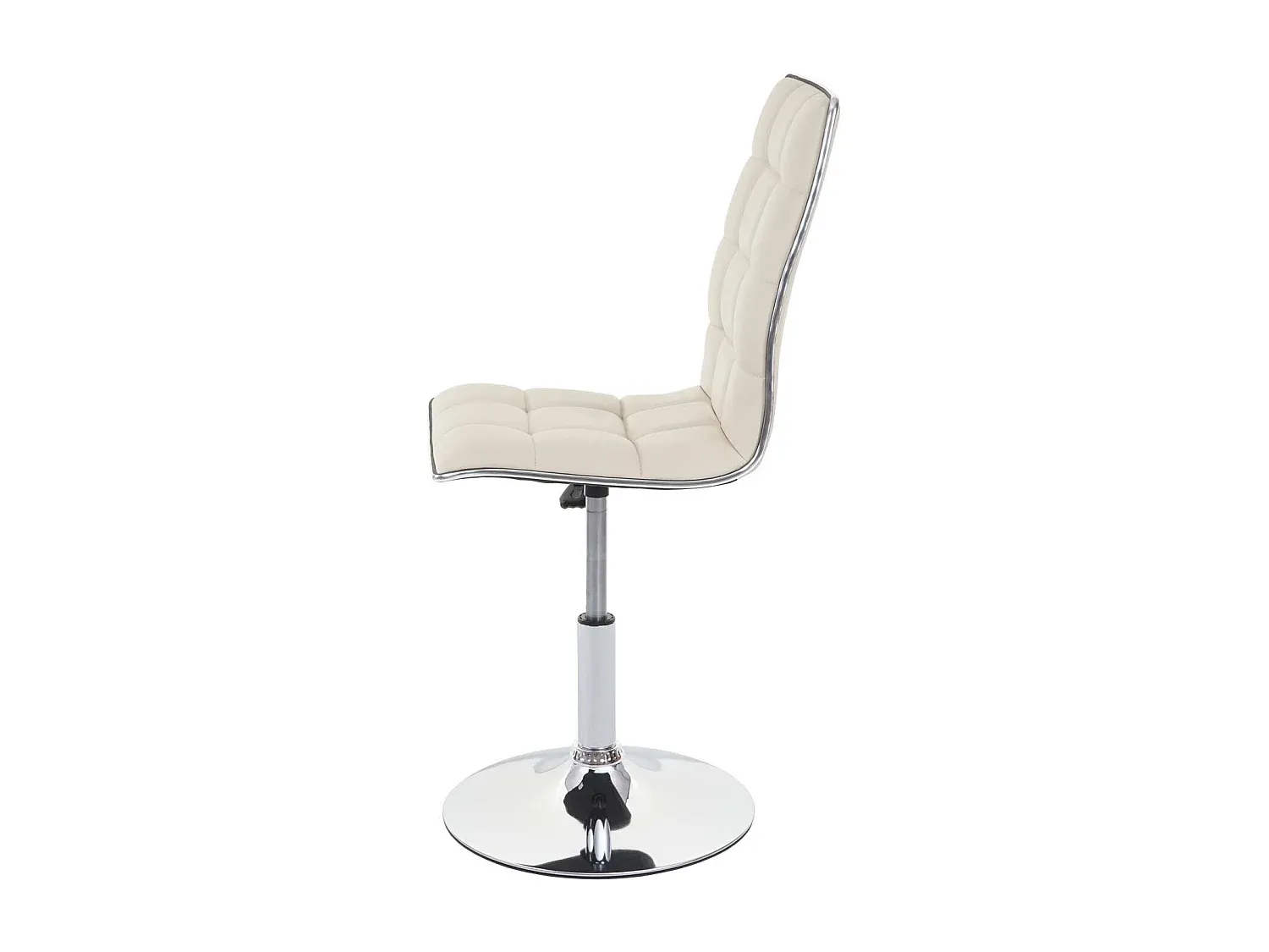 Drehbarer Esszimmerstuhl in Creme