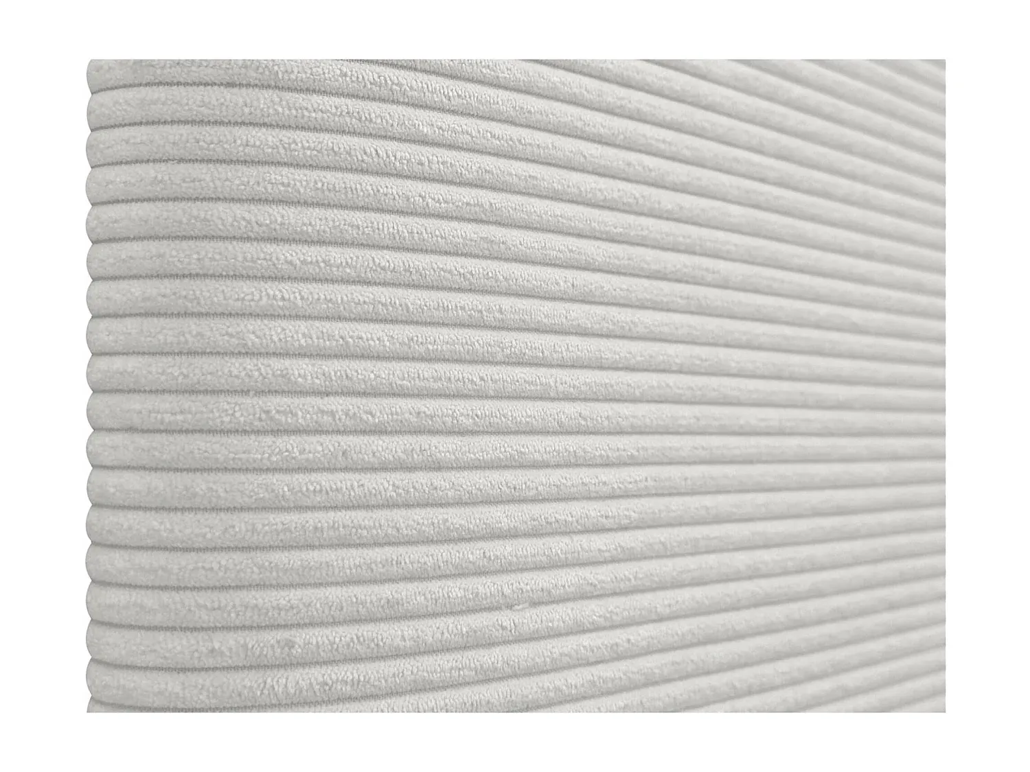 Cord-Kopfteil mit Knöpfen, 145x60 cm, Knochenweiß