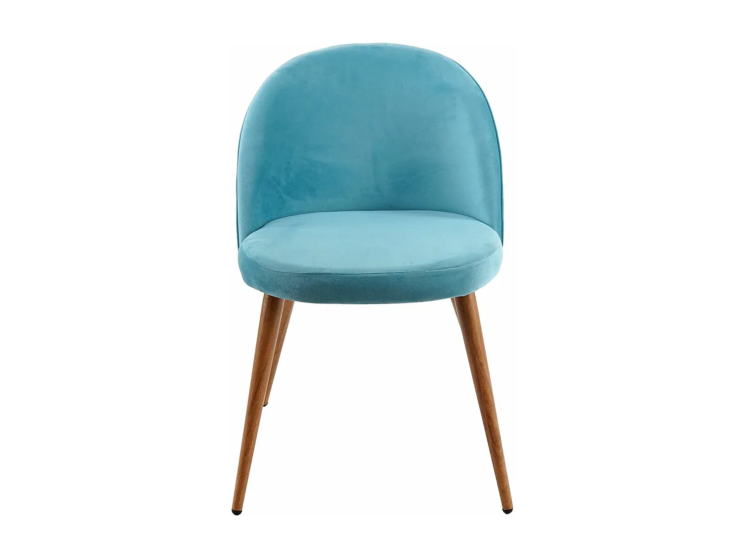 Moderner Esszimmerstuhl im 4er-Set, Türkis