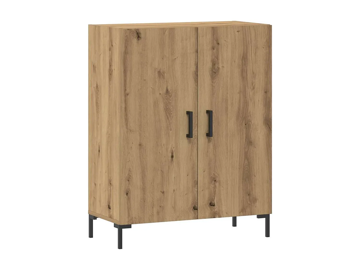 Elegantes Sideboard aus Holzwerkstoff, 70x34x90 cm