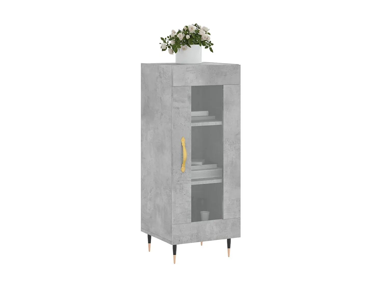 Moderner Sideboard in Betongrau