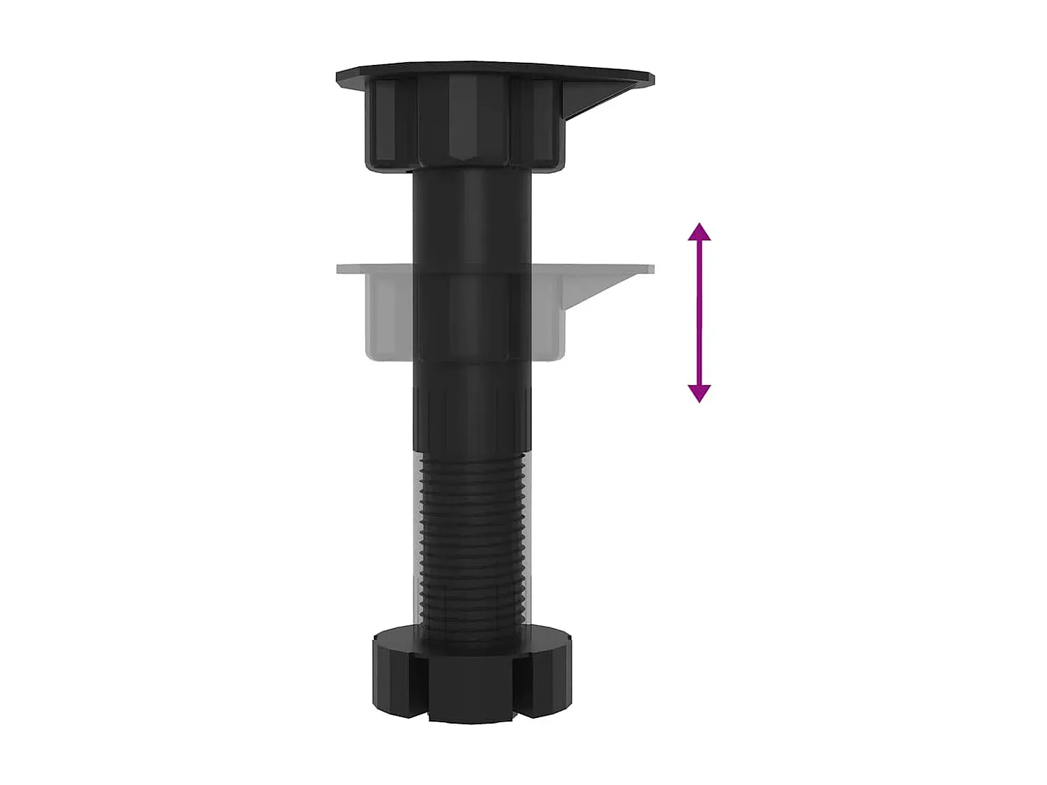 Modulares Küchenschrank-Set, Weiß, Holzoptik