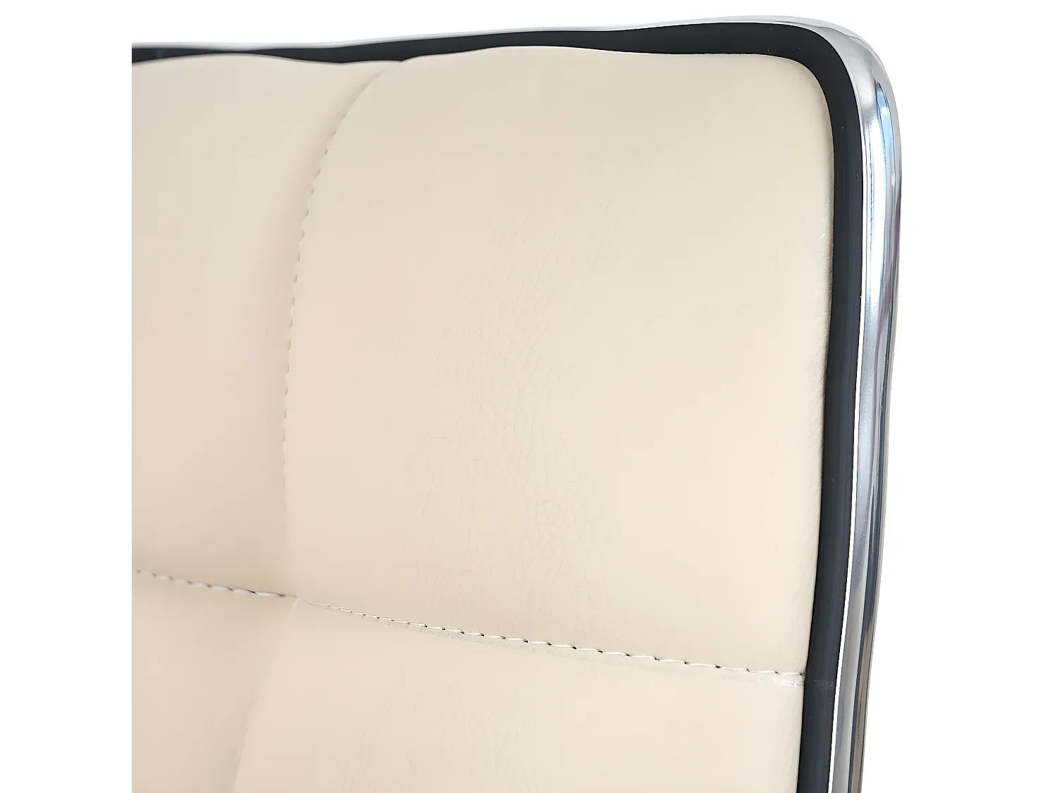 Drehbarer Esszimmerstuhl in Creme