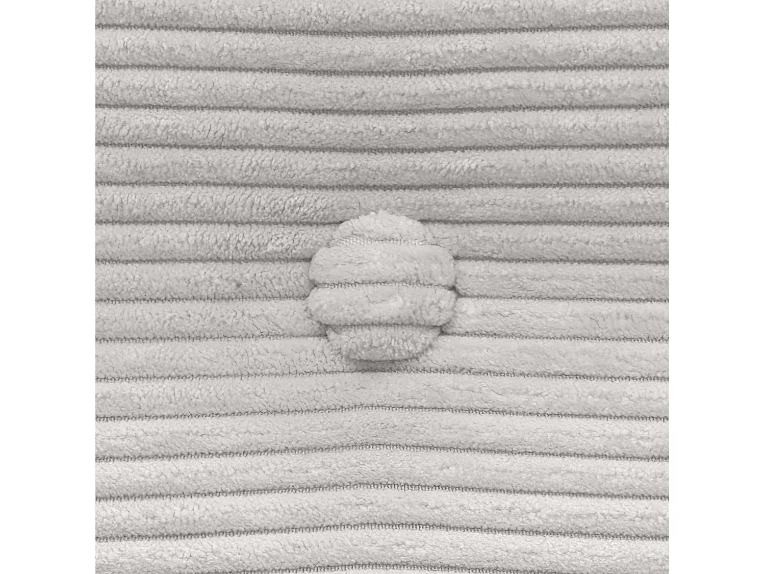 Cord-Kopfteil mit Knöpfen, 145x60 cm, Knochenweiß