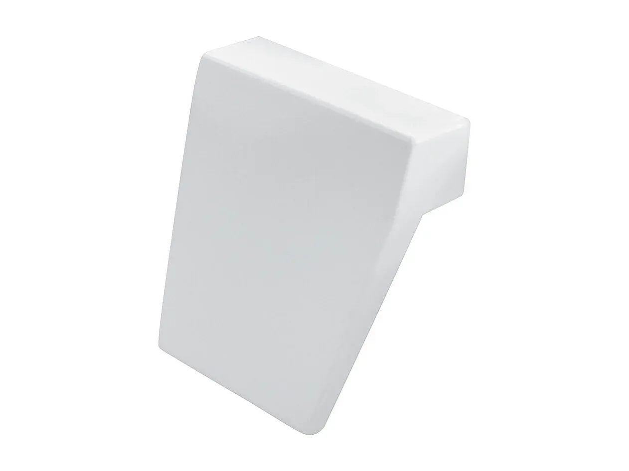 Eckbadewanne 170x110 mit Kopfstütze und Zubehör