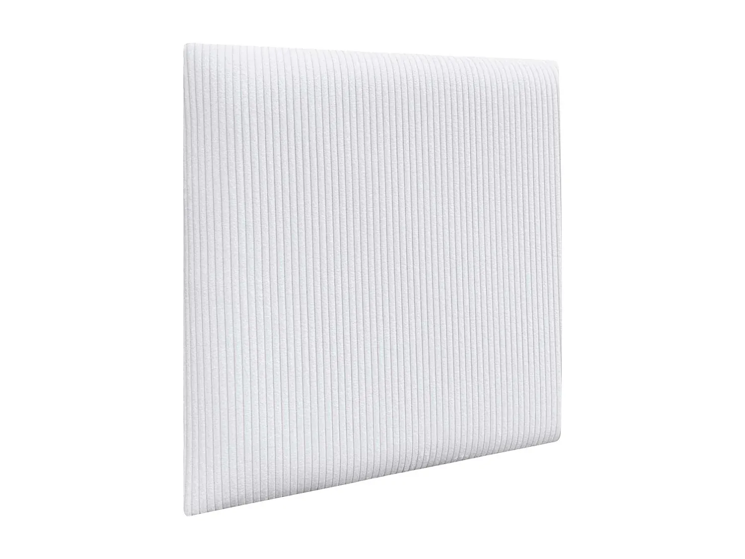 Selbstklebende Schallabsorbierende Wandpaneele Weiß 50x50cm