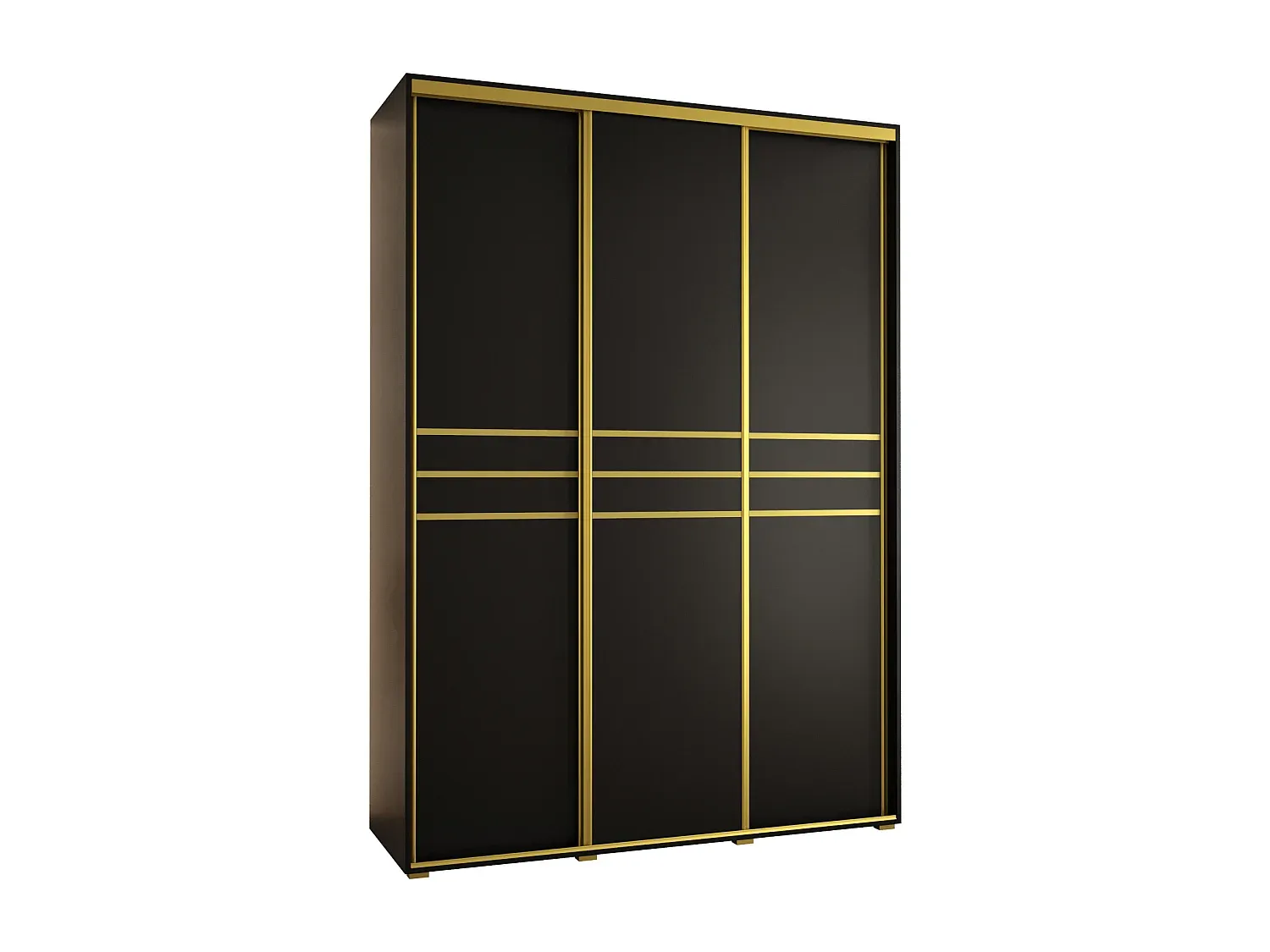 Großer Kleiderschrank mit Schiebetüren