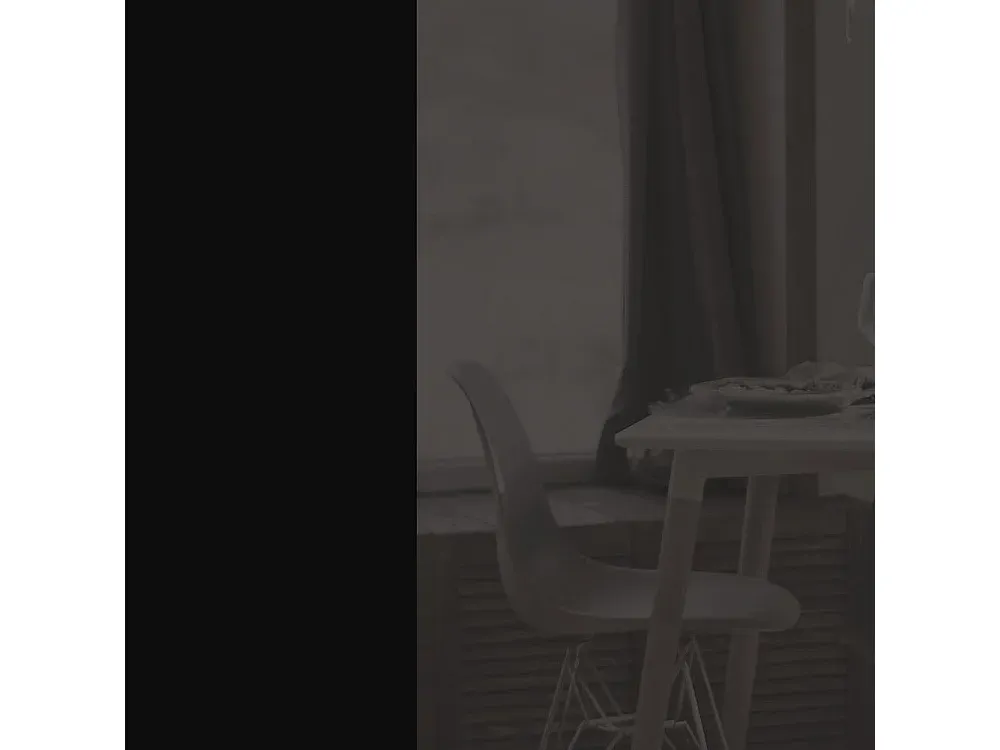 Wandhängeschrank für Küche, Hochglanz Graphit/Schwarz, 80x32,5x96cm