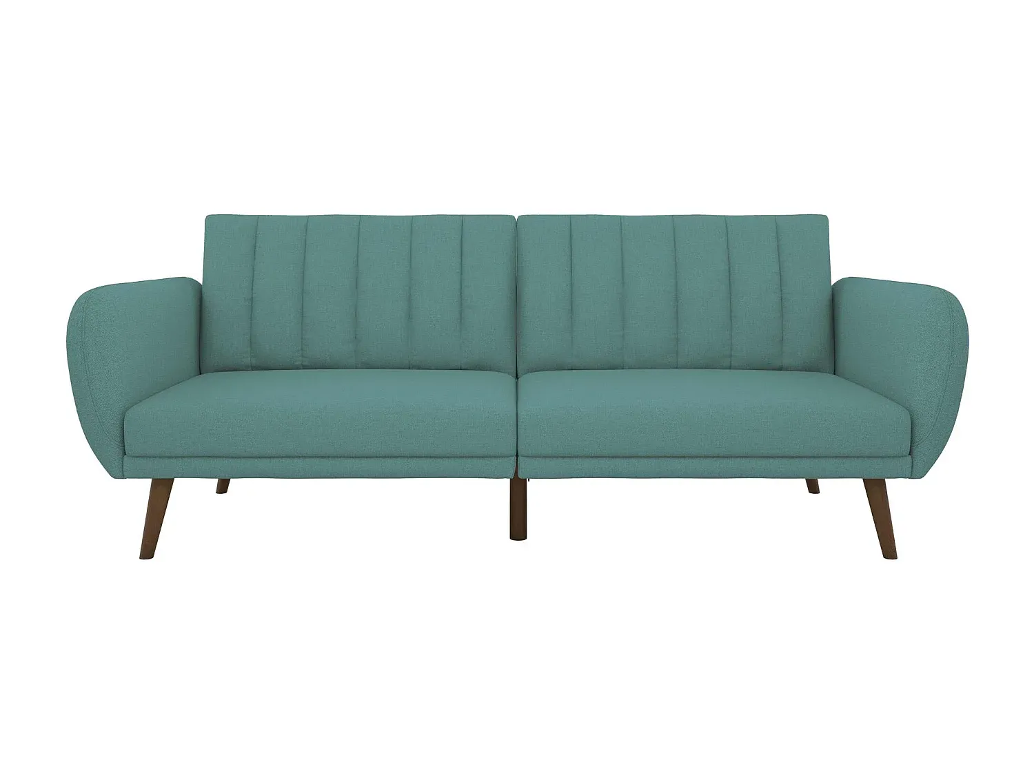 Gemütliches Schlafsofa in Hellblau für 3 Personen