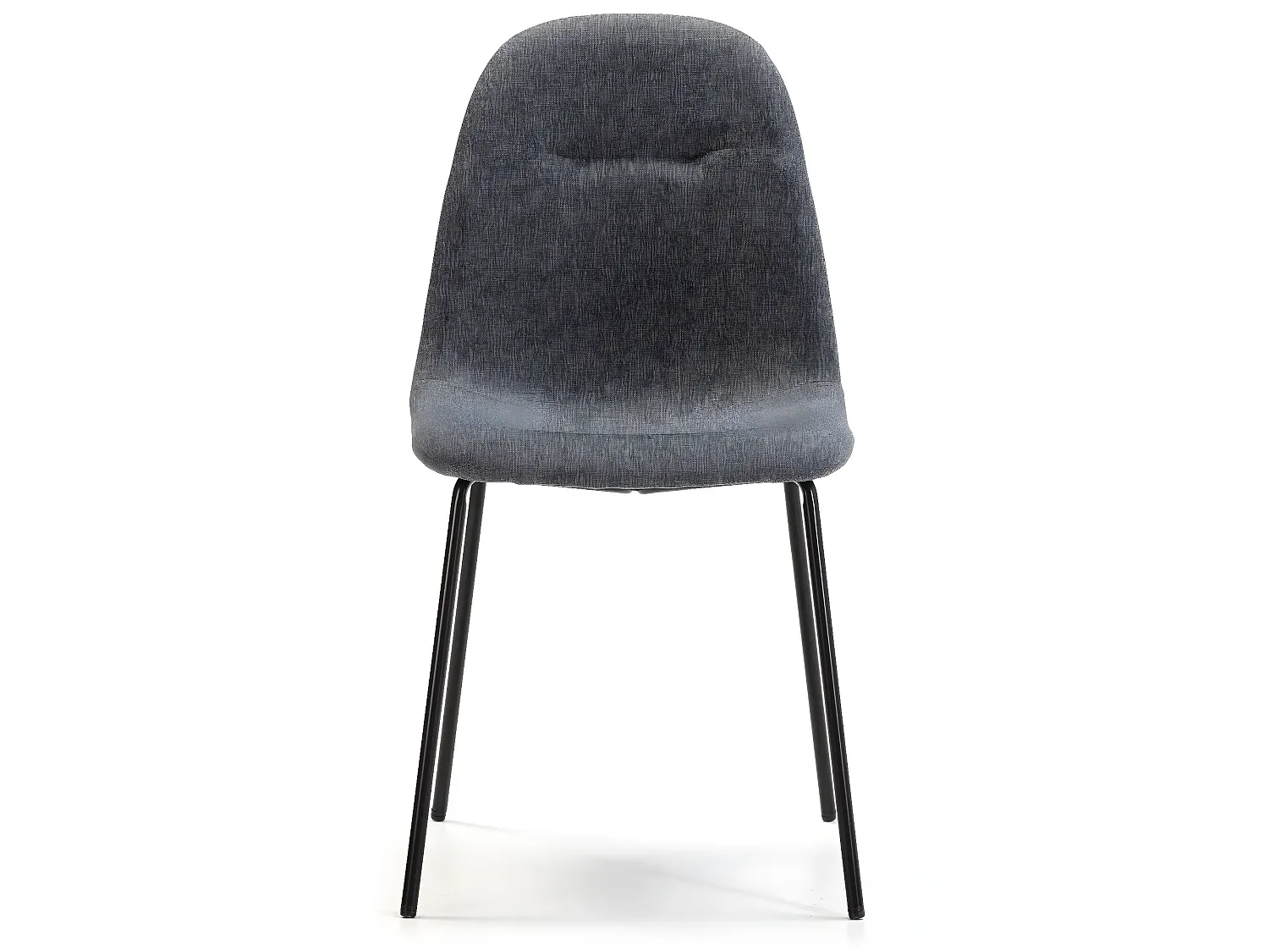 Moderner Grauer Esszimmerstuhl im 2er Set