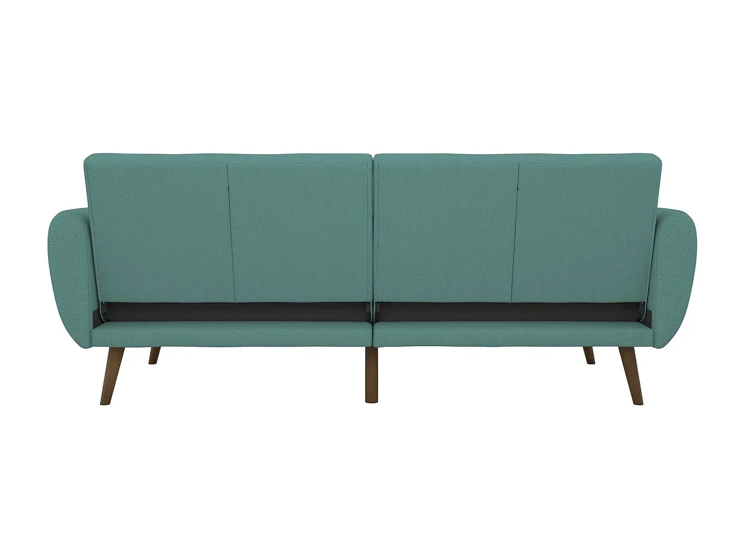 Gemütliches Schlafsofa in Hellblau für 3 Personen