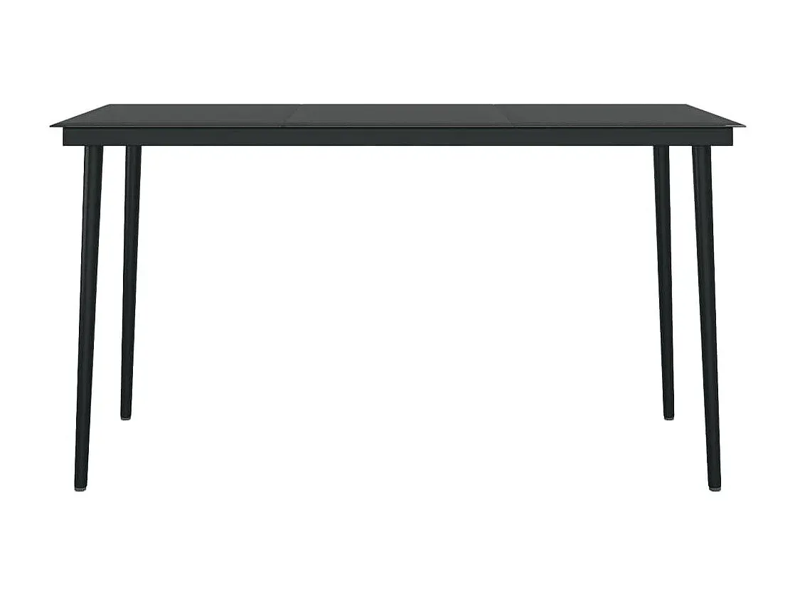 Moderne Outdoor-Essgruppe für 6 Personen