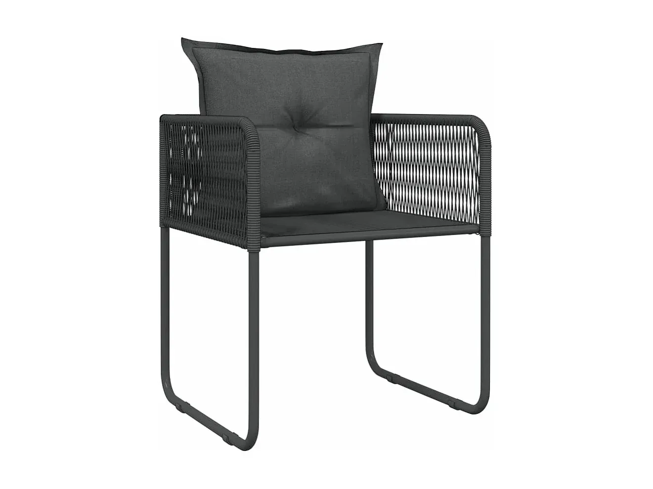 Moderne Outdoor-Essgruppe für 6 Personen