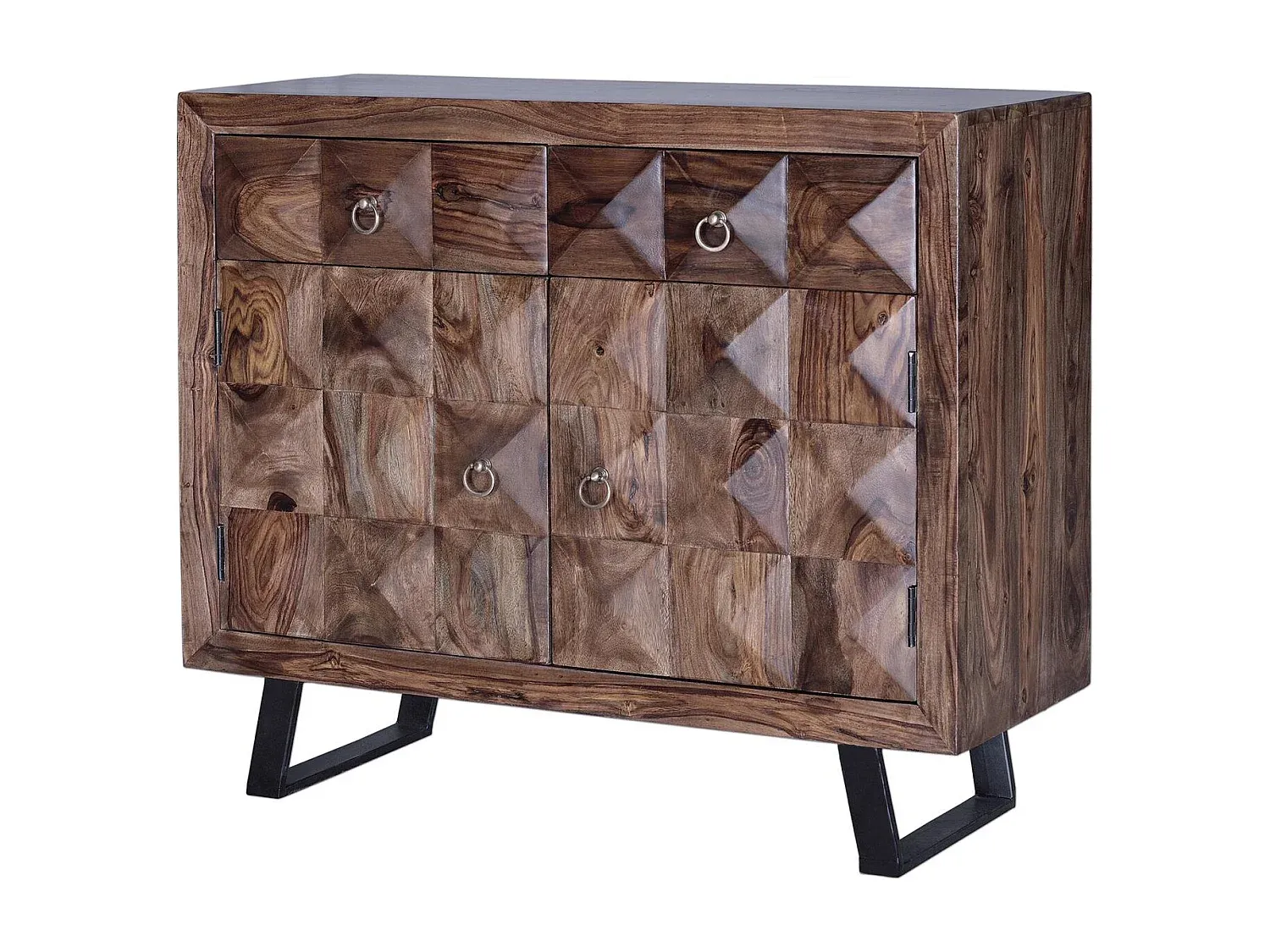 Elegante Kommode aus massivem Holz