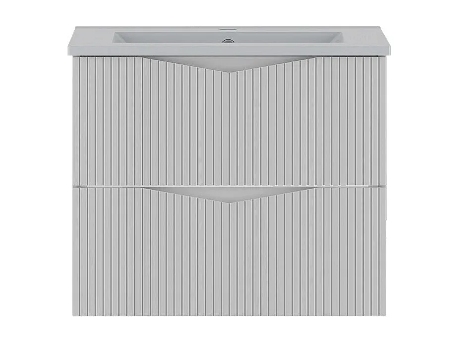 Moderner Waschtisch 60cm mit Stauraum