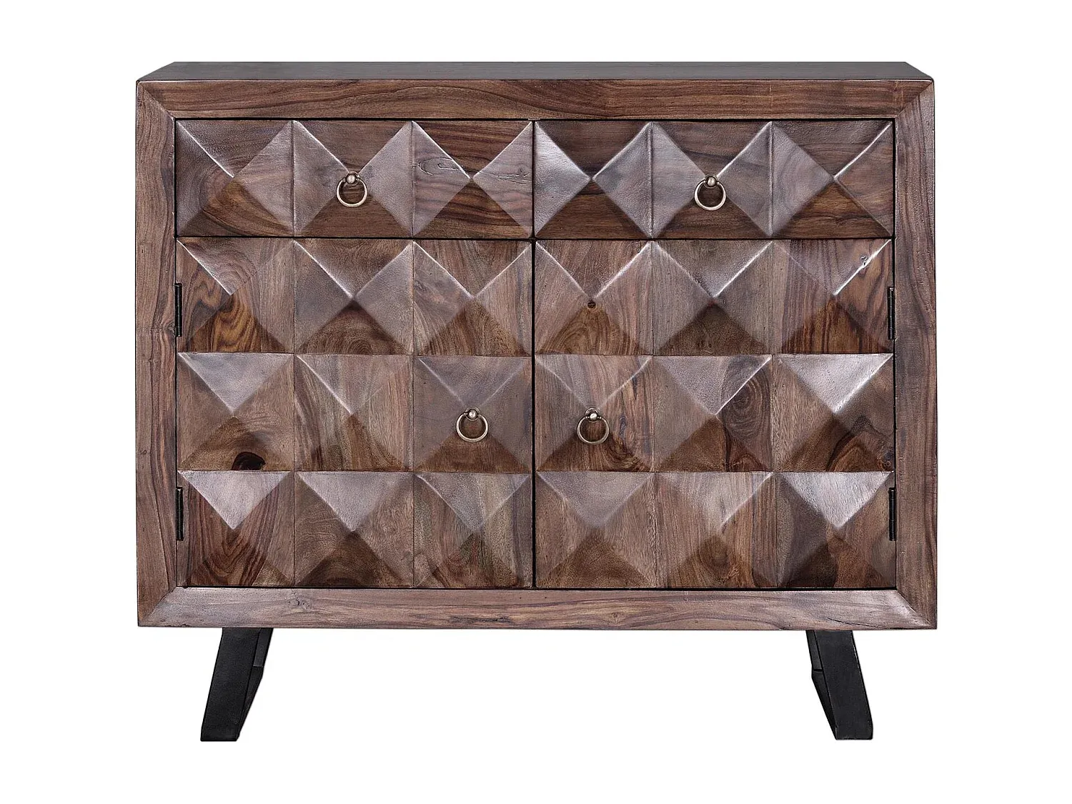 Elegante Kommode aus massivem Holz