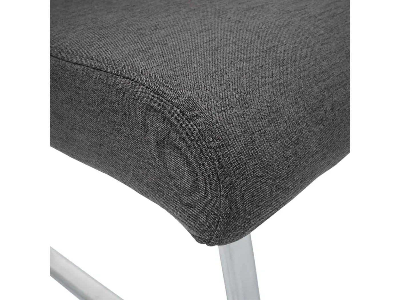 Moderne Gartenbank aus Holz, Grau-Braun, 160 cm