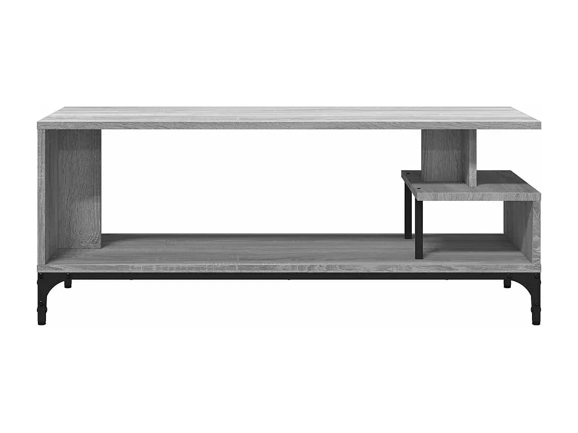 Moderner Fernsehtisch in Grau Sonoma, 102x40x41 cm