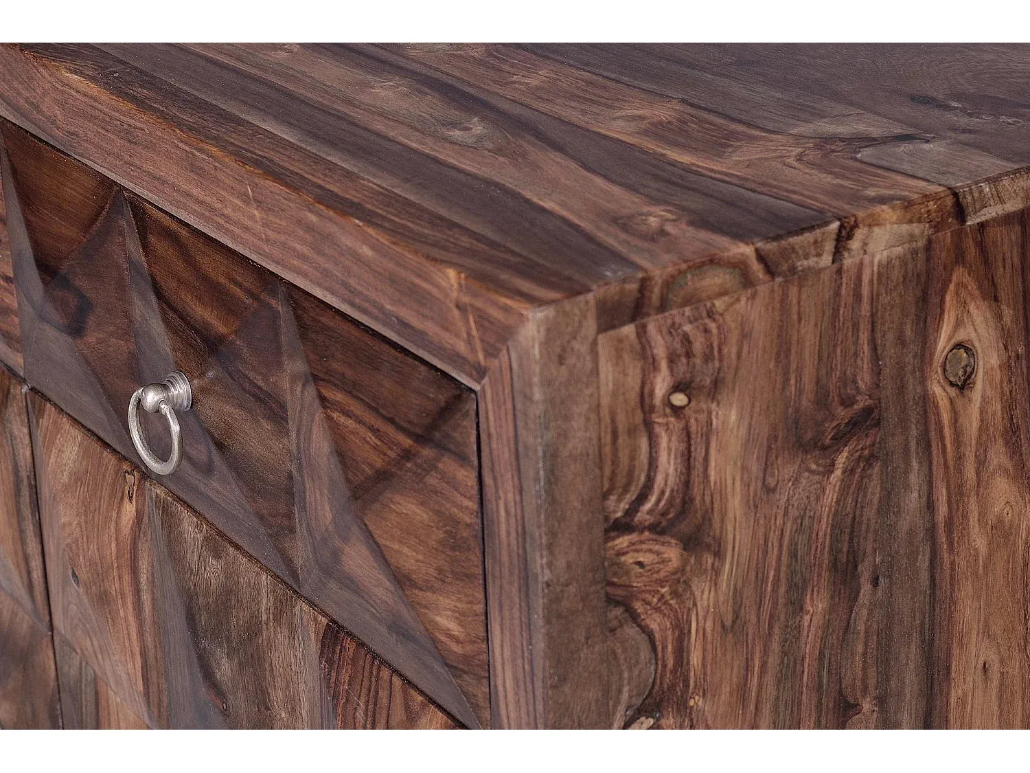 Elegante Kommode aus massivem Holz