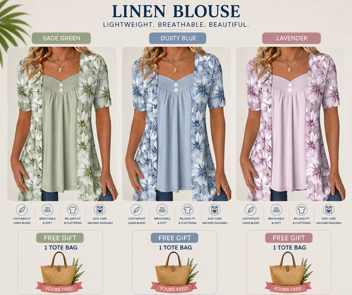 ✨Hot Sale 49% Off🌸Women's Irregular Floral Patchwork Top