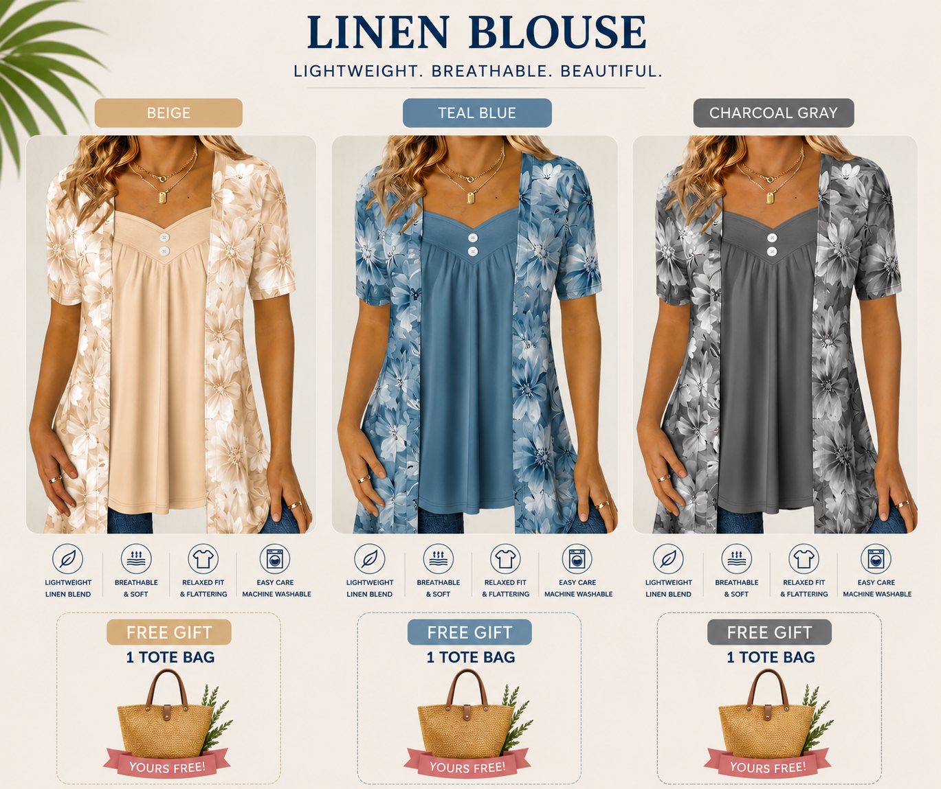 ✨Hot Sale 49% Off🌸Women's Irregular Floral Patchwork Top