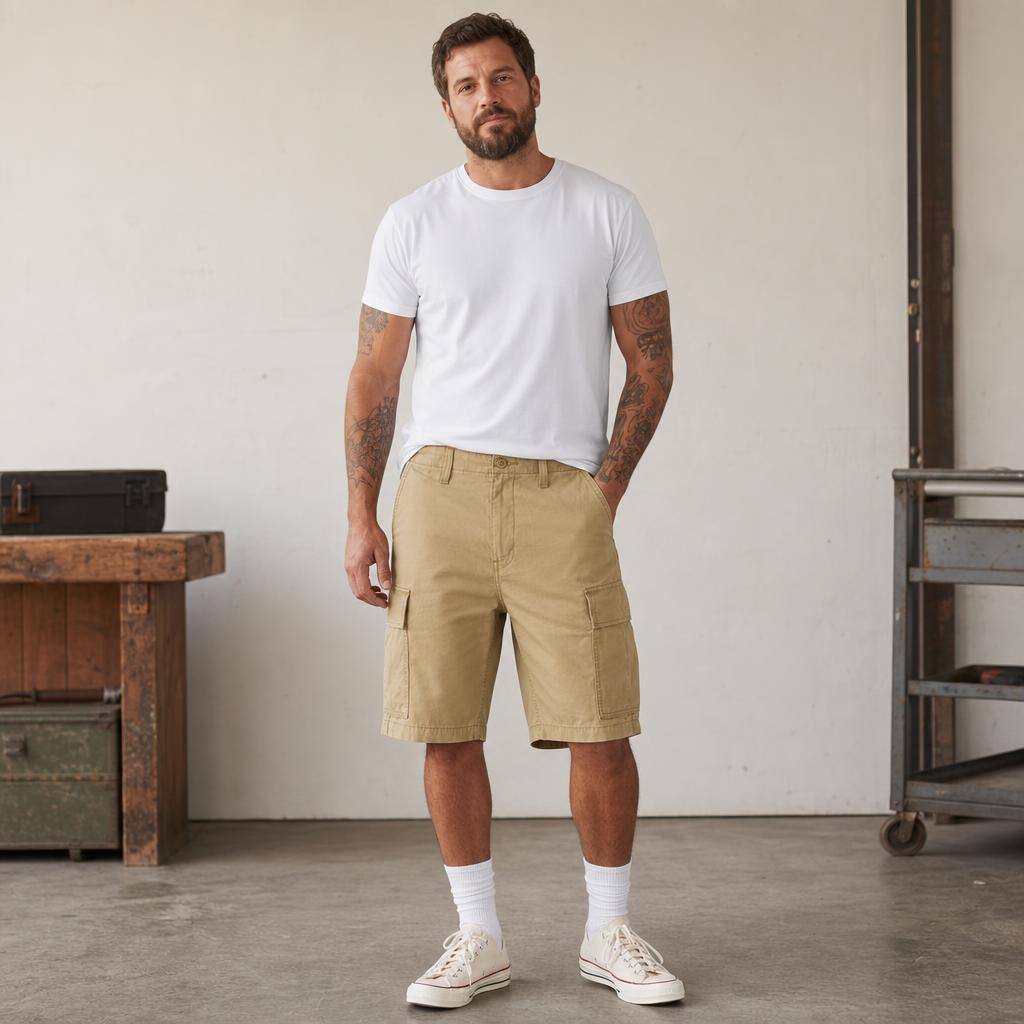 Men’s Relaxed Fit Cargo Shorts
