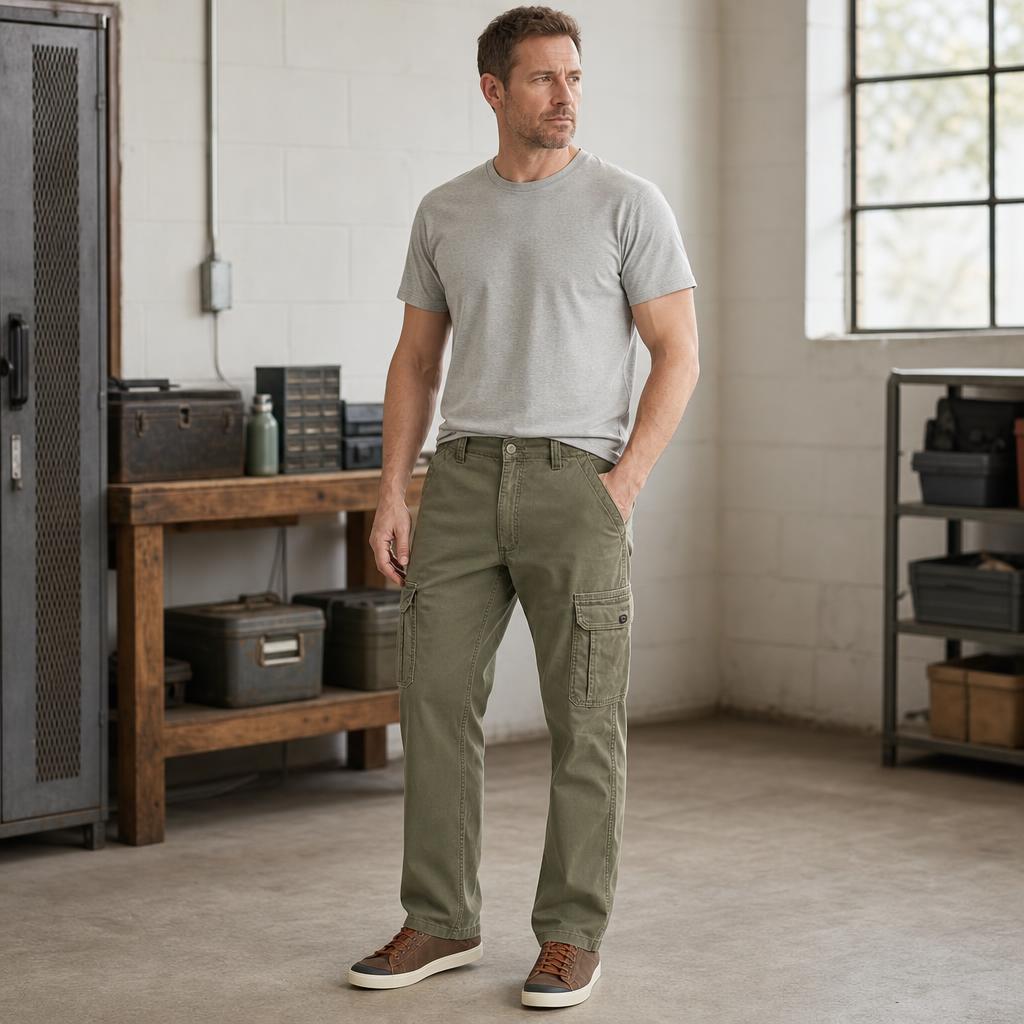 Men’s Straight Leg Cargo Pants