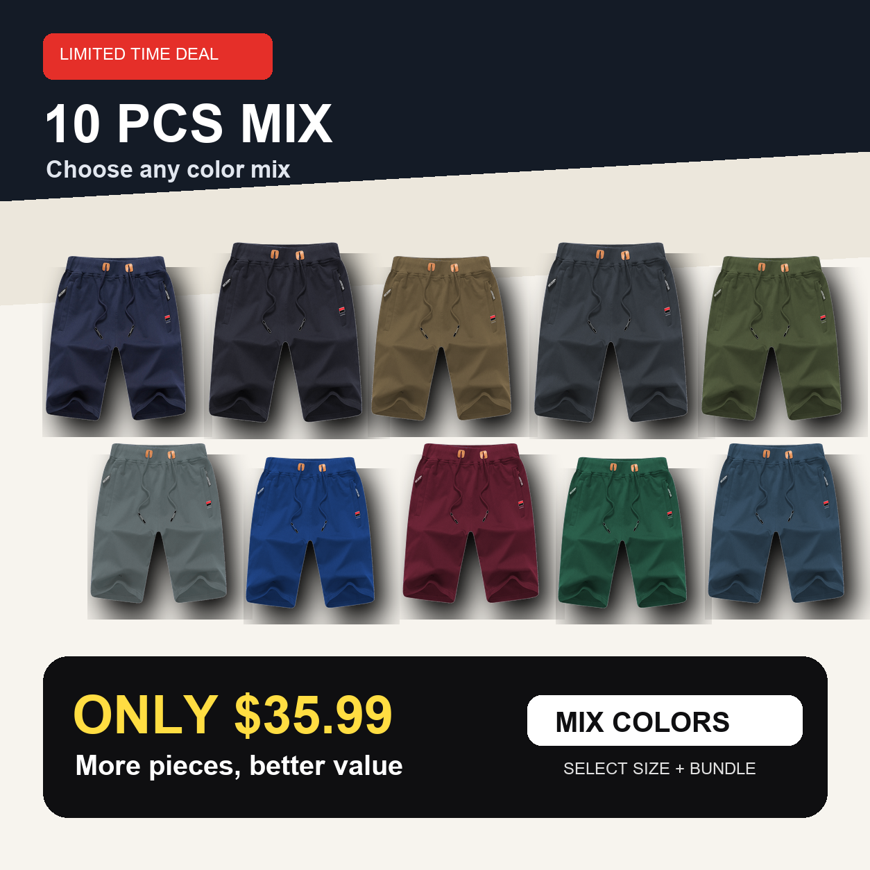 10 PCS MIX ONLY $35.99