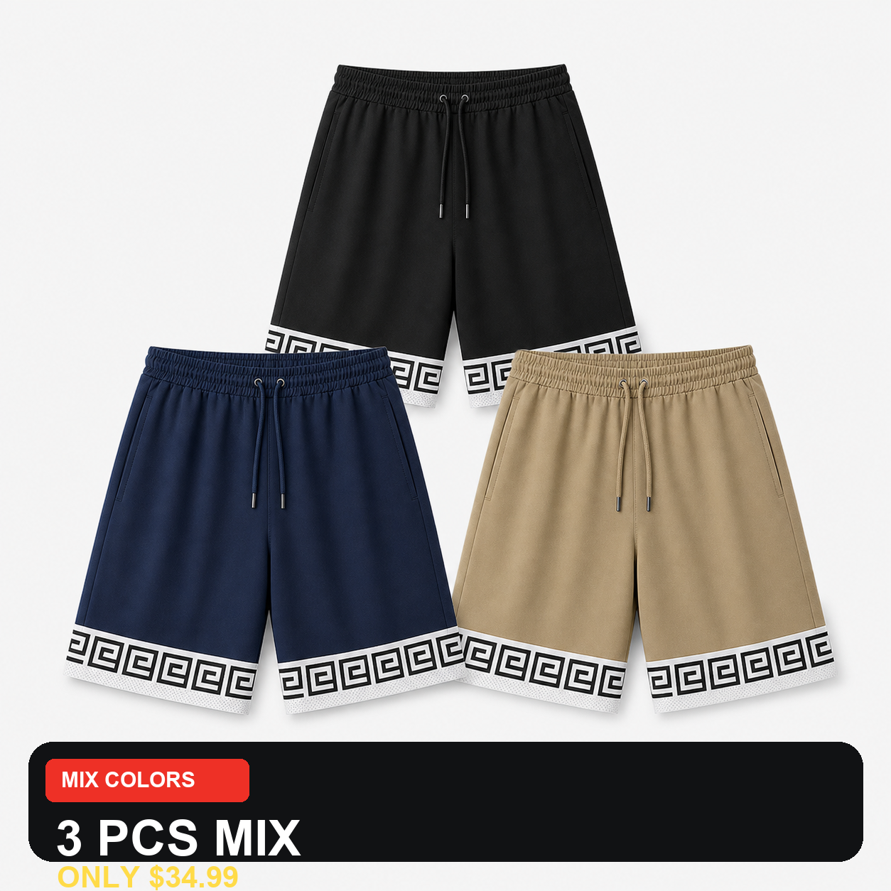 3 PCS MIX ONLY $34.99