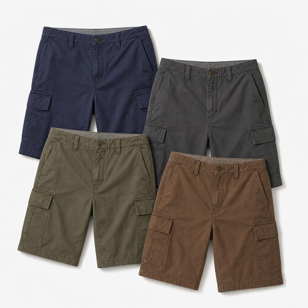 Men’s Relaxed Fit Cargo Shorts