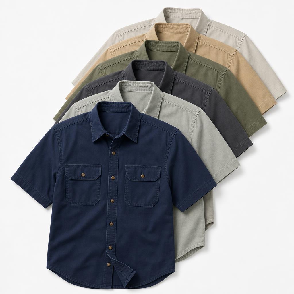 Men’s Short Sleeve Utility Work Shirt