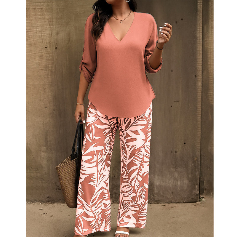 Women's Breathable and Comfortable Two-Piece Set with a Soft Feel