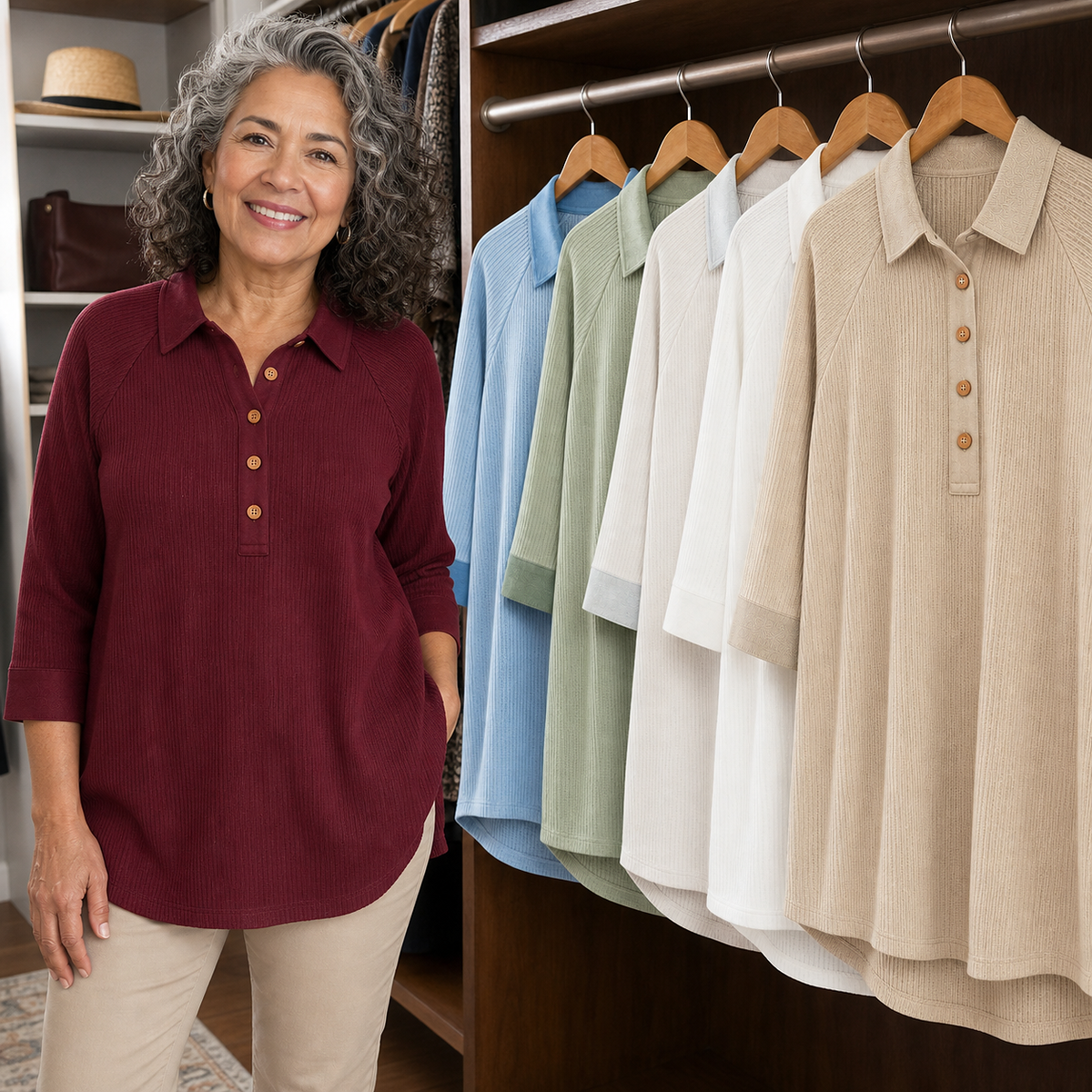 1tu0803001 Walk-in wardrobe Five-Color Set