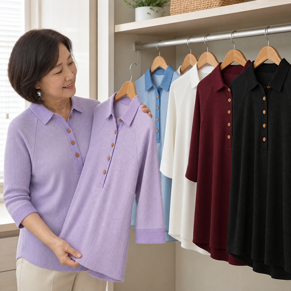 1tu0803001 Closet organisation Five-Color Set